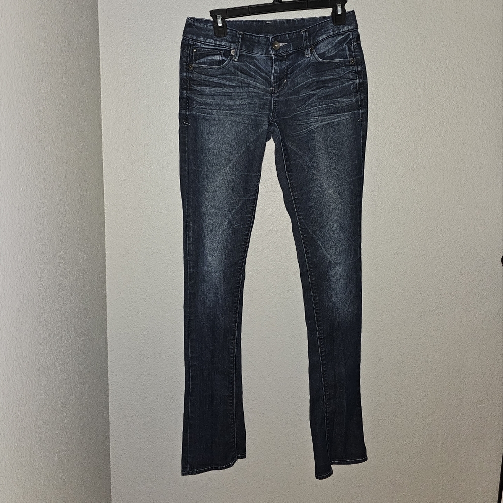 Express Bootcut Darkwash Denim Jean Pants Size 2